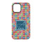 Retro Squares iPhone 15 Tough Case - Back