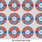 Blue Parrot 1" Multipurpose Round Labels - Sheet