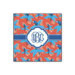 Blue Parrot Wood Print - 12x12 (Personalized)