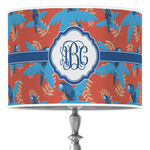 Blue Parrot 16" Drum Lamp Shade - Poly-film (Personalized)