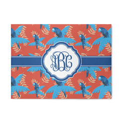 Blue Parrot 5' x 7' Patio Rug (Personalized)