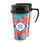 Blue Parrot Acrylic Travel Mug (Personalized)