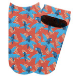 Blue Parrot Adult Ankle Socks