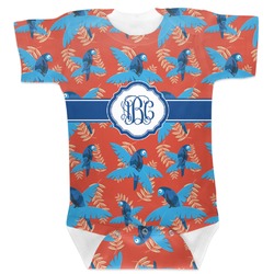 Blue Parrot Baby Bodysuit 6-12 (Personalized)