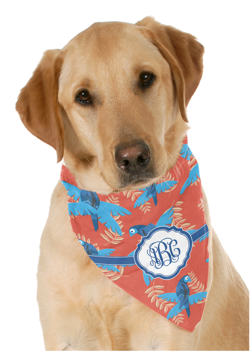 Monogram dog cheap bandana