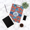 Blue Parrot Clipboard - Lifestyle Photo