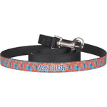 Blue Parrot Dog Leash (Personalized)