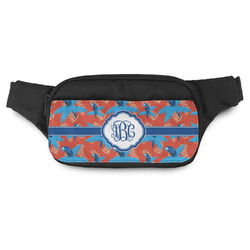 Blue Parrot Fanny Pack - Modern Style (Personalized)