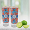 Blue Parrot Glass Shot Glass - 2 oz - LIFESTYLE