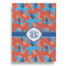 Blue Parrot House Flags - Double Sided - FRONT