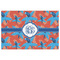 Blue Parrot Indoor / Outdoor Rug - 4'x6' - Front Flat