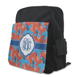 Blue Parrot Preschool Backpack (Personalized)