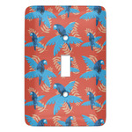 Blue Parrot Light Switch Cover (Single Toggle)