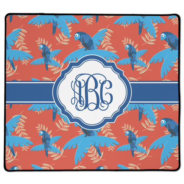 Custom Blue Parrot XL Gaming Mouse Pad - 18" x 16" (Personalized)