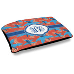 Blue Parrot Outdoor Dog Bed - Large (Personalized)