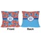 Blue Parrot Outdoor Pillow - 18x18