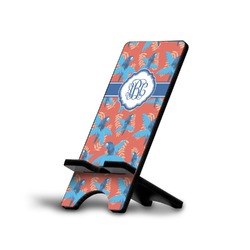 Blue Parrot Cell Phone Stand (Small) (Personalized)