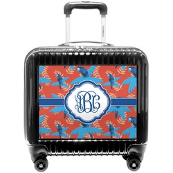Blue Parrot Pilot / Flight Suitcase (Personalized)