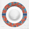 Blue Parrot Round Linen Placemats - LIFESTYLE (single)