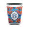 Blue Parrot Shot Glass - Two Tone - FRONT