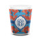 Blue Parrot Shot Glass - White - FRONT