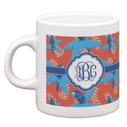 Blue Parrot Espresso Cup (Personalized)