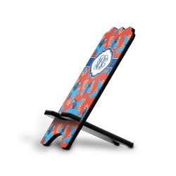 Blue Parrot Stylized Cell Phone Stand - Large (Personalized)