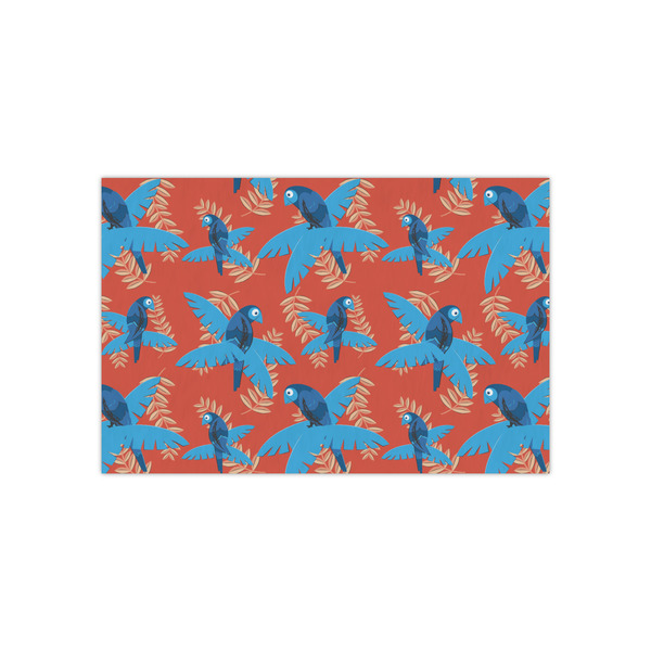 Custom Blue Parrot Small Tissue Papers Sheets - Heavyweight