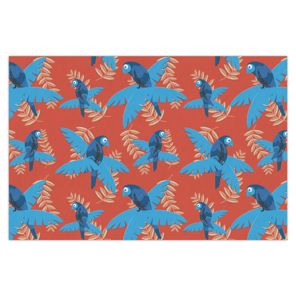 Custom Blue Parrot X-Large Tissue Papers Sheets - Heavyweight