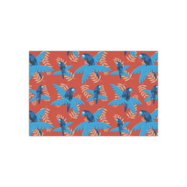 Custom Blue Parrot Small Tissue Papers Sheets - Lightweight