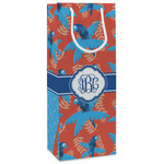 Blue Parrot Wine Gift Bags (Personalized)