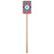 Blue Parrot Wooden 6.25" Stir Stick - Rectangular - Single Stick