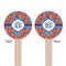 Blue Parrot Wooden 7.5" Stir Stick - Round - Double Sided - Front & Back