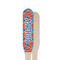 Blue Parrot Wooden Food Pick - Paddle - Single Sided - Front & Back