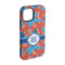 Blue Parrot iPhone 15 Pro Tough Case - Angle