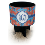 Blue Parrot Black Beach Spiker Drink Holder (Personalized)