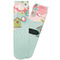 Easter Birdhouses Adult Crew Socks - Single Pair - Front and Back