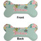 Easter Birdhouses Ceramic Flat Ornament - Bone Front & Back (APPROVAL)