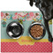 Easter Birdhouses Dog Food Mat - Large LIFESTYLE