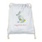 Easter Birdhouses Drawstring Backpacks - Sweatshirt Fleece - Single Sided - FRONT