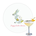 Easter Birdhouses Printed Drink Topper - 3.25" (Personalized)