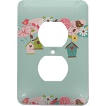 Easter Birdhouses Electric Outlet Plate