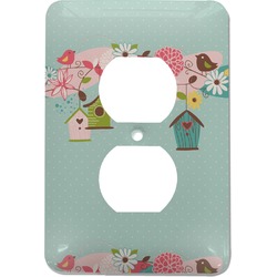 Easter Birdhouses Electric Outlet Plate