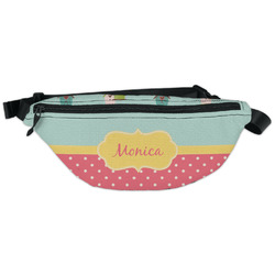 Easter Birdhouses Fanny Pack - Classic Style (Personalized)