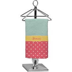 Easter Birdhouses Finger Tip Towel - Full Print (Personalized)