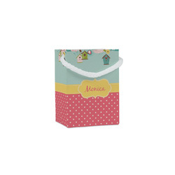 Easter Birdhouses Jewelry Gift Bags - Gloss (Personalized)