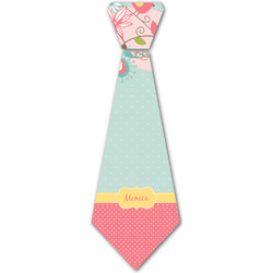 Easter Birdhouses Iron On Tie - 4 Sizes w/ Name or Text