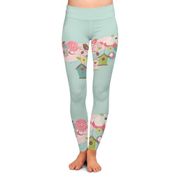 Easter Birdhouses Ladies Leggings - Extra Large