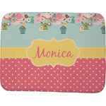 Easter Birdhouses Memory Foam Bath Mat - 48"x36" (Personalized)