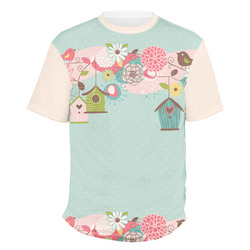 Easter Birdhouses Men's Crew T-Shirt